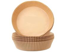 150/300pcs Air Fryer Disposable Paper Round/Square Liner Non Stick Size Baking Papers Kitchen Accessories For Air Fryers and Ovens(150pcs,Round)