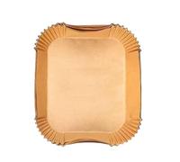 150/300pcs Large Disposable Air Fryer Paper Non-Stick Rectangle Airfryer Baking Liners Oilproof Oven Mat for Air Fryer(150pcs,21cm)