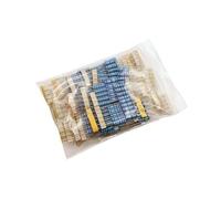 150-300PCS Metal Film Resistor Set 1/4W 1/2W 1W 2W Resistance Pack Assortment Kit, 0.1R~750R 1K~820K ohm Resistors diy kit BIANMTSW(0.5W-1K-820K-300pcs)