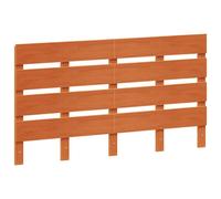 vidaXL Headboard Wax Brown 150 cm Solid Wood Pine