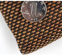 150/75/50x50cm Speaker Mesh Cloth Classic Vintage Thicken Speaker Cloth Grille Auido Stereo Dustcloth Filter Fabric Mesh(BlackBrown(150x50cm))