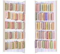 150 Bible Tabs for Women, YRYUNRUI Study Bible Index Tabs, Study Accessories Journaling Supplies for Women, Old and New Testament Studying with Blank Laminated (2 Colours)