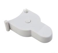 150 cm Body Measuring Tape for Fitness & Health Tracking - Retractable, Locking Pull-Button Design, .5 cm Wide Plastic Tape Measure for