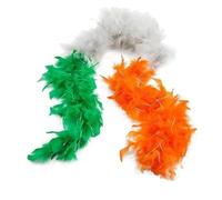 150 cm Feather Boa - Great for Hen and Stag Nights - Ideal for Costumes, Parties & Special Events (Irish)