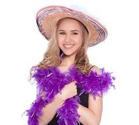150 cm Feather Boas Great for Hen and Stag Nights(White)
