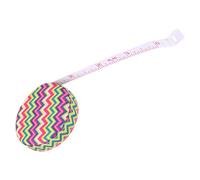150 cm Soft Retractable Tape Measure Keychain, Dressmakers Tape Measure for Fitness, Sewing, Tailoring, Portable Measuring for Track Body Progress (Water Ripples)
