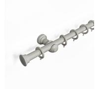 (150 cm, Truffle Stopper) Kestrel 28 mm Wooden Curtain Poles Fixed Length Multi Finials