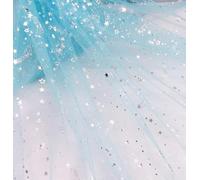 150 cm x 5 yards sequin fabric, glitter tulle fabric, glitter fabric, tulle decorative fabrics, for DIY handmade wedding dress, gift bow, chair bands, photography background, teal green