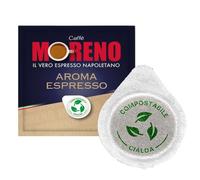 150 Coffee Capsules Moreno Espresso Aroma Blend Filter 44 Mm Compostable 7Gr