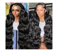 150 Density 6-32 Inch HD Transparent 13x4 13x6 Pre Plucked Body Wave Lace Frontal Wig Human Hair Brazilian Hair Wig Women