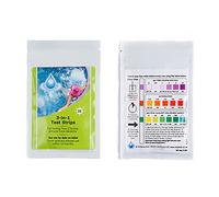 150 Dip 3-in-1 Test Strips Blue Sparkle for Ground Pool Spa and Hot Tubs Treatment to Measures PH, Alkaline and Chlorine