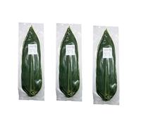 150 Fresh Sheets Vacuum Packed Bamboo Leaves，Natural Wild Bamboo Leaf Sushi Cuisine Barbecue Decoration Zongzi Material