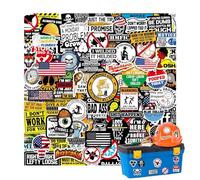 150 Funny Stickers for Adults, Blue Collar Worker Sticker Set | Funny Hard Hat Stickers for Tool Box Helmet, Construction Welding Union Mili-tary Ironworker Lineman Oilfield Electrician Pipeliner