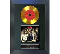 #150 GOLD DISC AC/DC Highway To Hell Signed Autograph Mounted Cd Cover Record Reproduction PRINT A4 Rare Perfect Birthday (297 x 210mm) (Not Framed)