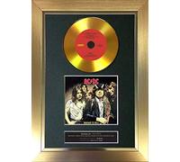 #150 GOLD DISC AC/DC Highway To Hell Signed Autograph Mounted Cd Cover Record Reproduction PRINT A4 Rare Perfect Birthday (297 x 210mm) (Not Framed)