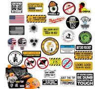 150 Hard Hat Stickers and Decals Funny Toolbox Warning Sticker, Blue Collar Worker Sticker Set Helmet Stickers Welding Stickers Construction Stickers for Adults, Mechanics, Electricians,