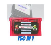 150-in-1 Game Cassette Card for NES & GBA SP - Universal Plug-and-Play Retro Mario & Zelda Classics Gift