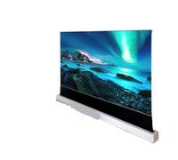 150‘’ Inch ALR Motorized Floor Rising Projection Screen Electric Retractable Projector Anti-light For Project(72 Black housing)