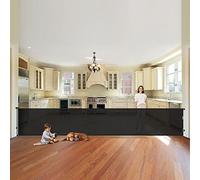 150 Inch Retractable Baby Gates Extra Wide Dog Gates for The House Extra Wide Baby Gates for Large Openings Extra Long Dog Gates for doorways Indoor Outdoor Extra Large Pet Gates for Dogs, Black