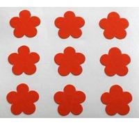 150 Labels, 10mm Flower Shape, Orange, Self-Adhesive Stickers, Minilabel Shapes