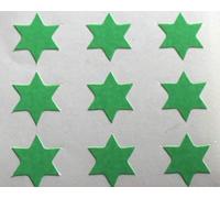 150 Labels, 10mm Star Shape, Green, Self-Adhesive Stickers, Minilabel Shapes