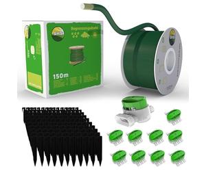 150 m Boundary Cable + 450 Ground Spikes + 10 Cable Connectors for Robotic Lawnmowers, Accessory Set, Boundary Wire for Search Cables, Compatible with Gardena/Bosch/Husqvarna/WORX/Honda/Robomow