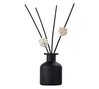 150 ml Empty Refillable Glass Diffuser Bottles,Empty Aromatherapy Diffuser Jar,for Essential Oils Crafts Decor,Matte Black