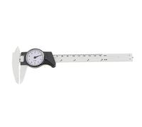 150 mm 6 inch Dial Caliper Plastic Vernier Meter Outside Inside Black