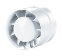 150 mm Duct fan Inline fan Supply air Exhaust air Axial flow VKO Quiet 358 m3/h