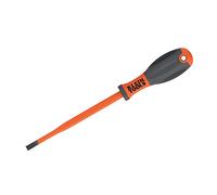 150 mm VDE Insulated Screwdriver, 6.5 mm CAB Tip Klein Tools 32245INS , Orange