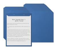 150 Pack Manuscript Covers, Letter-Size Report Covers, Top-Bound Document Folders, 0.23mm / 180gsm Blue Paper Covers for Filing, Organizing & Presentations