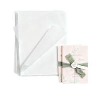 150-Pack Vellum Paper, A4 Tracing Paper Translucent Vellum for Architectural Drafting Supplies and Wedding Invitations, Laser Printer Compatible High Transparency Sketching Paper
