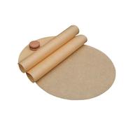 150 Pcs 14 Inches Unbleached Parchment Paper Round High Heat, Non-stick Pre-cut Circles Baking Sheets for Grilling, Air Frying, Steaming, Bread Making and Cookie of Baking