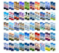 150 Pcs 50 Styles Bible Verse Bookmarks Double Sided Inspirational Scripture Christian Book Marks Motivational Book Markers Religious Bible Bookmark for Women Men Kids Christian Gifts Church Supplies