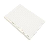 150 Pcs A5 Loose-Leaf Refill Paper with Holes, Flat Opening | Paper Pages for Gel Pens, Easy Archiving, Suitable for Bookkeepers and Office Work