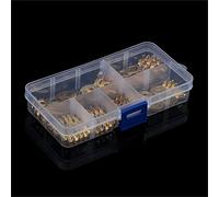 150 pcs Brass Ring Cable Lugs Cable Connector Wire Terminal M3 M4 M5 M6 M8 M10 K F7