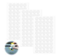 150 Pcs Double Sided Sticky Pads Round Adhesive Fixers Clear Nano Adhesive Dots Removable Strong Waterproof Sticky Pads No Trace Sticky Patch for Car Party Decorations Posters Balloon Photos Walls