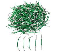 150 Pcs Elastic Metal Treasury Tags with Metal Ends, Hole Punch Paper Fasteners for Organising Documents, Durable Elastic String Binders for Office, School, and Home Use