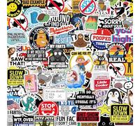 150 PCS Funny Stickers for Adults - Helmet, Hard Hat, Tool Box, Waterproof Blue Collar, Welding Stickers for Mechanics, Electricians, Military, Construction, Welders