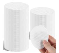 150 Pcs Large Oval Cotton Pads, Soft Lint-Free Cotton Pads for Face Dual-Sided Design Facial Pad forMakeup Removal, Nail Polish, Skincare, Cleansing Face and Toner Application Use Wet or Dry