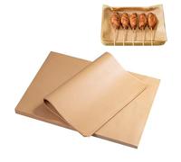 150 PCS Parchment Paper Sheets, 12 x 8 inch, Precut Non-Stick for Baking, Grilling, Air Fryer, BBQ, Picnic, Unbleached