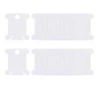 150 Pcs Plastic Floss Bobbins - Embroidery Thread Bobbins Storage for Craft DIY Embroidery Sewing Thread Storage, Floss Bobbins, Plastic Bobbins