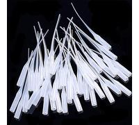 150 Pcs Plastic Glue Micro-Tips,Glue Extender Applicator for Bottles Glue Extender Precision Applicator for Lab Dispensing Adhesive Dispensers Crafting, White