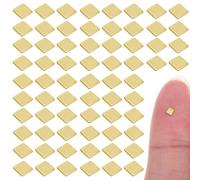 150 Pcs Precut Solder Chips Gold Plated Copper Tiny Size