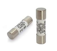 150 pcs PV Solar Fuse 2A-30A 1000VDC Fusible 10x38mm for Power System(10A)