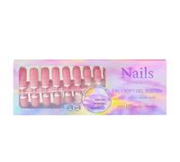 150 Pcs Self Adhesive Manicure Press on Nails for Home