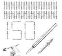 150 PCS Skirting Board Nails - Double Ended Nail Kit for Wood Trim & Panel Fixing, No Drill Picture Hanging Pins, Seamless Fasteners for Moulding & Baseboard Installation, Easy Wall Mounting Solution