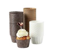 150 Pcs Standard Size Parchment Paper Cupcake Liners for Christmas, Muffins, Baking, Birthday Parties