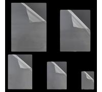 150 Pcs Thermal Laminating Pouches, 100 Microns Clear Laminating Pouch 5 Sizes Film Photo Protecting Sheets Hot Laminate Pouches Sheets for Sealed Photo Card Documents, for Home, Office Events