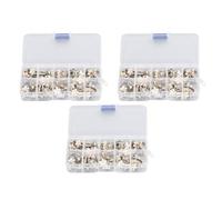 150 Pcs White Flower Button Pins, Decorative Brooch Buckle for DIY Crafts Sewing Repair, Mini Collar Button Pins with Iron and Plastic Construction for Clothing